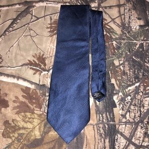 Format Luxury Blue Swirl Silk Tie